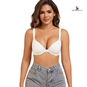 Meinebella™ Super Push-Up BH mit tiefem Ausschnitt