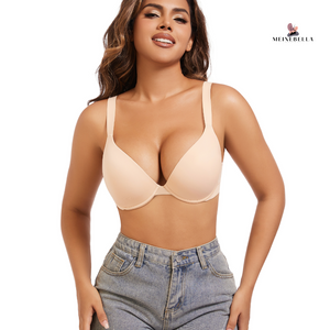Meinebella™ Super Push-Up BH mit tiefem Ausschnitt Extrafarben