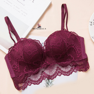 Meinebella™ A-B Push-Up Bra with Lace