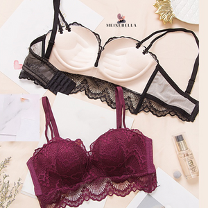 Meinebella™ A-B Push-Up Bra with Lace